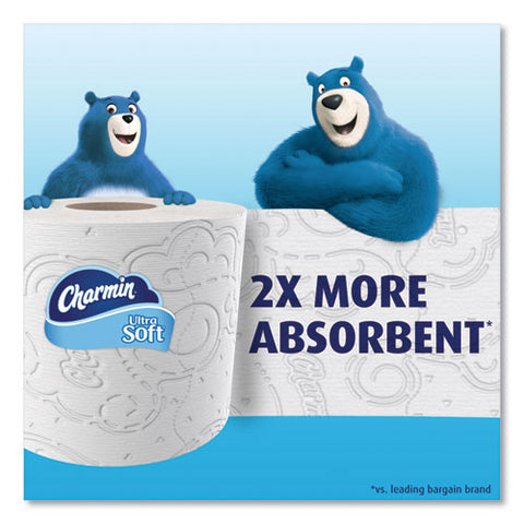 Ultra Soft Bathroom Tissue, Mega Roll, Septic Safe, 2-ply, White, 224 Sheets/roll, 12 Rolls/pack, 4 Packs/carton