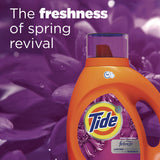 Plus Febreze Liquid Laundry Detergent, Spring And Renewal, 84 Oz Bottle