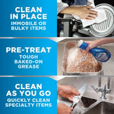 Heavy Duty Powerwash Commercial Dish Spray, 16 Oz Refill Bottle, 6/carton