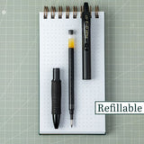 G2 Edge Premium Gel Pen, Retractable, Fine 0.7 Mm, Black Ink/barrel, Dozen