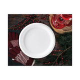 Bare Eco-forward Clay-coated Paper Dinnerware, Proplanet Seal, Plate, 6" Dia, 1,000/carton