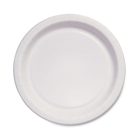 Bare Eco-forward Clay-coated Paper Dinnerware, Proplanet Seal, Plate, 6" Dia, 1,000/carton