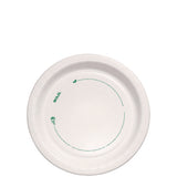 Compostable Paper Dinnerware, Proplanet Seal, Plates, 8.5" Dia, White, 500/carton