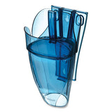 Saf-t-scoop And Guardian System For Ice Machines, 64-86 Oz, Transparent Blue