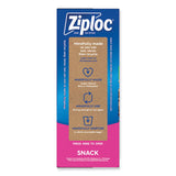 Seal Top Snack Bags, 10 Oz, 6.5" X 3.25", Clear, 90 Bags/box, 12 Boxes/carton
