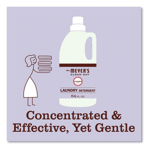 Liquid Laundry Detergent, Lavender Scent, 64 Oz Bottle
