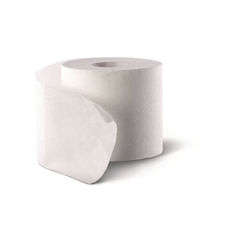 Bath Tissue, 2-ply, White, 500 Sheets, 96 Rolls/carton