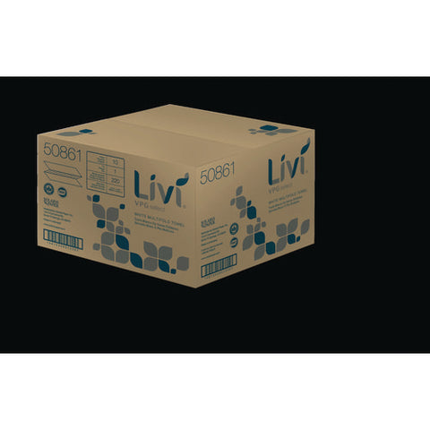 Multifold Towel, 1-ply, 5 X 10.55, White, 220/carton