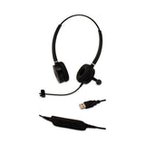 Usb Headset, Binaural, Over The Head