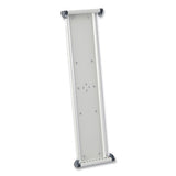 Wall Unit Magnetic Starter Set, 10 Sections, 20-sheet Capacity, Gray