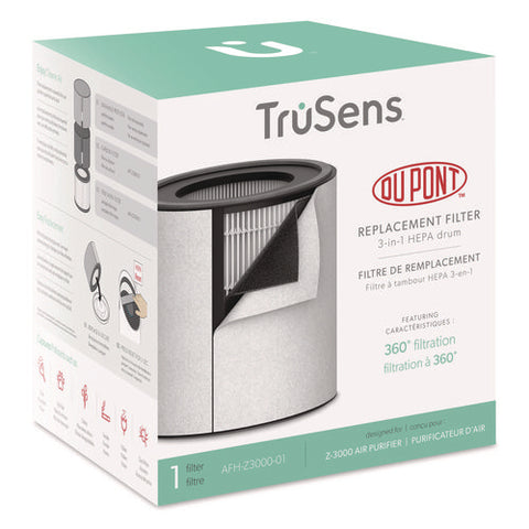 Carbon And Hepa Replacement Filters For Trusens Air Purifiers, 8.5 X 8.9