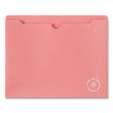 U Eco Poly File Jackets, Straight Tab, Letter Size, Assorted, 10/pack