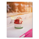Soup Containers, 6 Oz, 3.5" Diameter X 1.7"h, Green/white, Paper, 1,000/carton