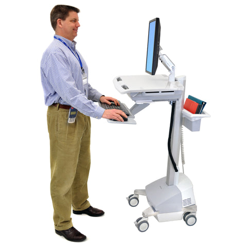 StyleView® Cart with LCD Arm, SLA Powered