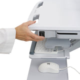 StyleView® Electric Lift Cart with LCD Arm, LiFe Powered, 6 Drawers (3x2)