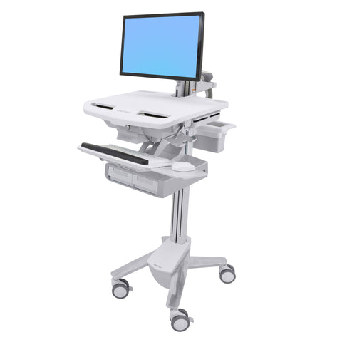 StyleView® Cart with LCD Arm, 2 Drawers (2x1)