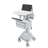 StyleView® Laptop Cart, LiFe Powered, 2 Drawers (1x2)