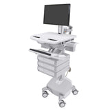 StyleView® Electric Lift Cart with Pivot, LiFe Powered, 3 Drawers (1x3)