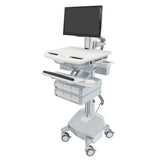 StyleView® Electric Lift Cart with Pivot, LiFe Powered, 6 Drawers (3x2)