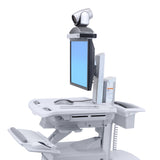 StyleView® Telepresence Cart, Single Monitor, Powered