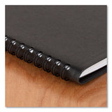 Weekly Appointment Book Ruled For Hourly Appointments, 8.5 X 5.5, Black, 2021