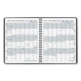 Monthly Planner, 8.75 X 7, Black, 2021