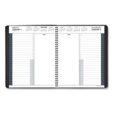 24-hour Daily Appointment Book, 11 X 8.5, White, 2021