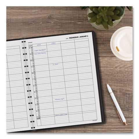 Four-person Group Daily Appointment Book, 11 X 8, White, 2021