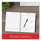 Executive Weekly-monthly Planner Refill, 15-minute, 11 X 8.25, 2022