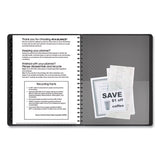 Contemporary Weekly-monthly Planner, Column, 11 X 8.25, Graphite Cover, 2021