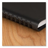 Weekly Appointment Book, Academic, 11 X 8.25, Black, 2021-2022