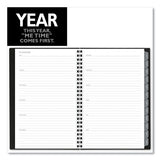 Elevation Academic Weekly-monthly Planner, 8.5 X 5.5, Black, 2021-2022