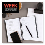 Elevation Academic Weekly-monthly Planner, 8.5 X 5.5, Black, 2021-2022
