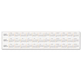 Wallmates Self-adhesive Dry Erase Monthly Planning Surface, 18 X 12