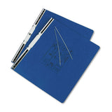 Presstex Covers With Storage Hooks, 2 Posts, 6" Capacity, 14.88 X 11, Dark Blue