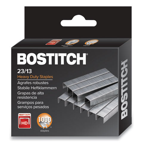 Premium Heavy-duty Staples, 0.5" Leg, 0.5" Crown, Steel, 1,000-box