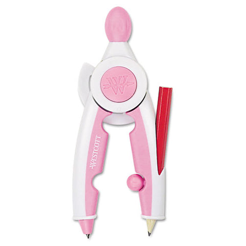 Soft Touch School Compass With Microban Protection, Assorted Colors