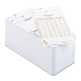 Time Card For Model Atr120 Electronic Clock, Weekly Or Biweekly, 250-pack