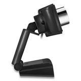 Cybertrack H3 720p Hd Usb Webcam With Microphone, 1280 Pixels X 720 Pixels, 1.3 Mpixels, Black