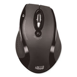 Wkb1500gb Wireless Ergonomic Keyboard And Mouse, 2.4 Ghz Frequency-30 Ft Wireless Range, Black