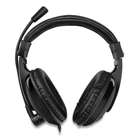 Xtream H5 Multimedia Headset With Mic, Binaural Over The Head, Black