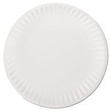 White Paper Plates, 9" Diameter, 100-bag