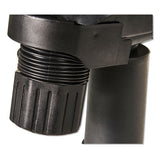 Alera Etros Series Mesh Stool, 36.13" Seat Height, Supports Up To 275 Lbs, Black Seat-black Back, Black Base