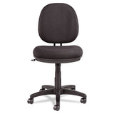 Alera Interval Series Swivel-tilt Ftask Chair, Supports Up To 275 Lbs, Black Seat-black Back, Black Base