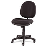 Alera Interval Series Swivel-tilt Ftask Chair, Supports Up To 275 Lbs, Black Seat-black Back, Black Base