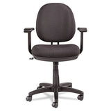 Alera Interval Series Swivel-tilt Ftask Chair, Supports Up To 275 Lbs, Black Seat-black Back, Black Base