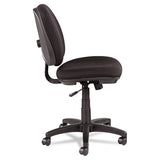 Alera Interval Series Swivel-tilt Ftask Chair, Supports Up To 275 Lbs, Black Seat-black Back, Black Base