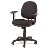Alera Interval Series Swivel-tilt Ftask Chair, Supports Up To 275 Lbs, Black Seat-black Back, Black Base