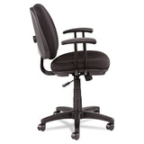 Alera Interval Series Swivel-tilt Ftask Chair, Supports Up To 275 Lbs, Black Seat-black Back, Black Base