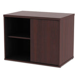 Alera Open Office Low Storage Cab Cred, 29 1-2w X 19 1-8d X 22 7-8h, Mahogany